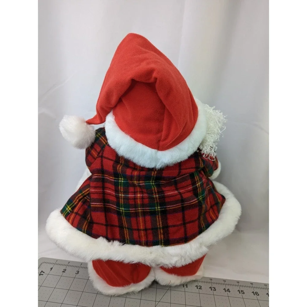 Standing Santa Claus Plush 15 Inch Tb Trading‎ Co Stuffed Animal Toy